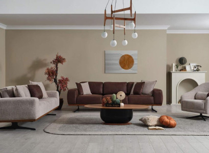Luxury Sofa set 4+3+1 Seater Modern Furniture Couch Living room Sofa Set