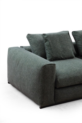 Living room Sofa 3 Seater Upholstery Sofas Design Wood Textile new Modern