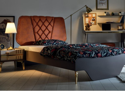 Luxury Bedroom Bedside table Beds Bed Complete Set Design Furnishings