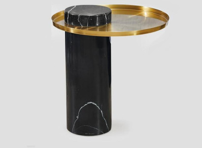 Round Black Side table Coffee table Bedroom Chest of drawers Tables Console