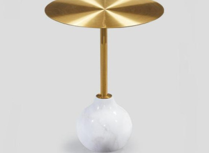 Modern Coffee table Round Metal stylish Gold Side table new luxurious