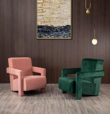 luxurious armchair seater living room modern green design luxury seating furniture new