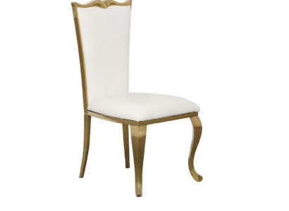 luxurious Chair White new Chairs upholstered chair Armchair Metal stylish design