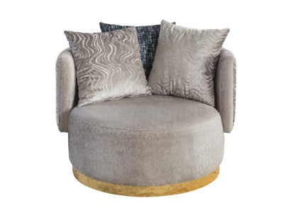 Modern Design 2x Armchair Luxury Single Seater Lehn Textile Furniture Single Seater new