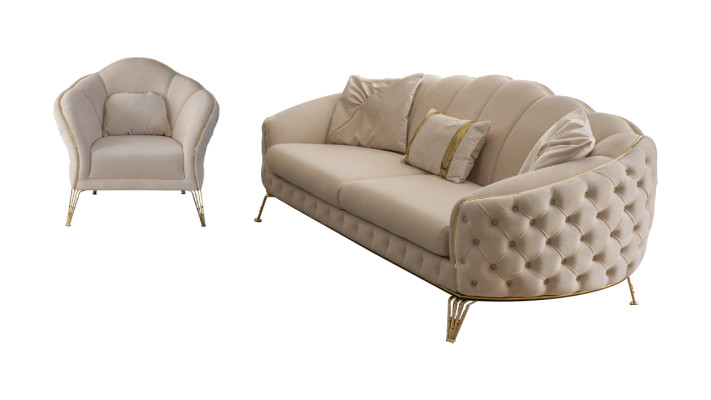 Sofa set 3 3 1 Seater Modern Complete Set Upholstery Suite Couch Set