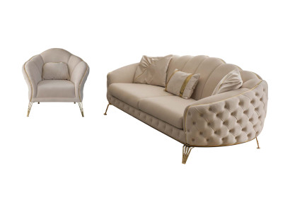 Sofa set 3 3 1 Seater Modern Complete Set Upholstery Suite Couch Set
