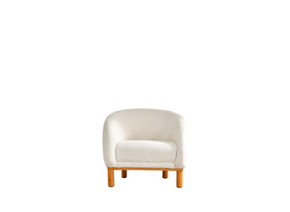 Armchair Cocktail Chair White Wing Chair Fabric Chair Upholstery Seater