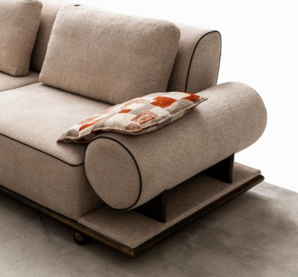 Fabric sofa Couch Living landscape Corner Design Modern Sofa Corner sofa L-shape Beige new