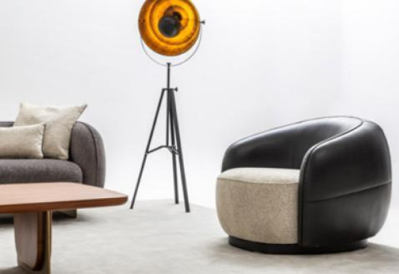 Modern Armchair Design Couch Sofa Seater Luxury Relax Textile Lounge Upholstery new