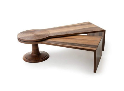 Sliding coffee table for living room modern novelty made from high quality material