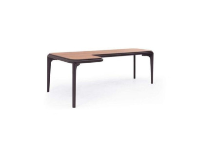Chic Coffee table for Living room L-shaped modern novelty Gray Color