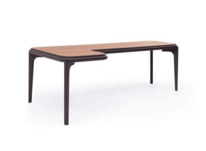 Chic Coffee table for Living room L-shaped modern novelty Gray Color