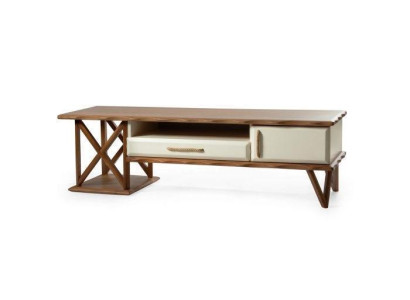 Modern TV Lowboard for Living room Stylish Brown Color Perfect novelty