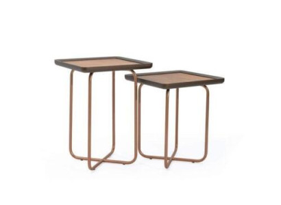 Modern Living room Side tables 2x Coffee tables Wooden tables Luxury Furniture