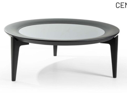 Gray Round Coffee table Designer Living room Tables Luxury Side table