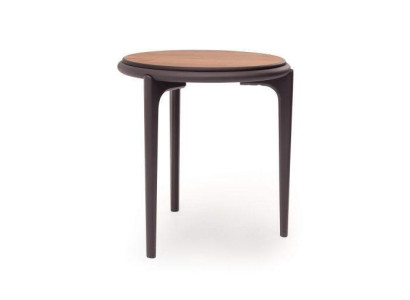Elegant Round Side table Living room Coffee table Designer Wood Furniture