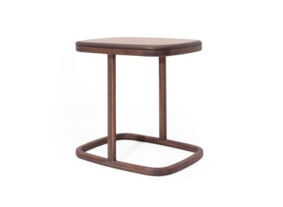 Dark brown side table Living room Wood side table Coffee table