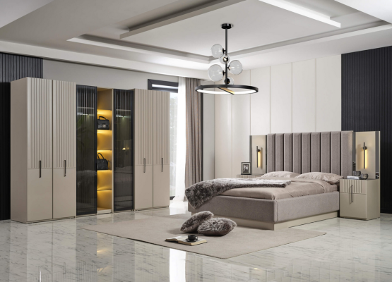 Modern Wardrobe Luxury Bedroom Furniture exclusive r wooden cabinet