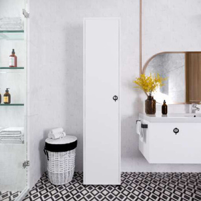 Bathroom cabinet White Color Modern Luxury Rectangular Bathroom Cabinet Bathroom