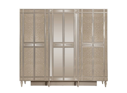 White Bedroom Wardrobe Designer Wooden Cabinet Modern Furniture