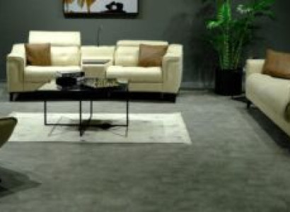 Complete e Couch Set Designer 3-Seater Two-seater Luxurious Armchair