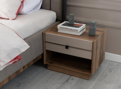 Brown Bedroom Bedside table Stylish Bedside tables with drawers new