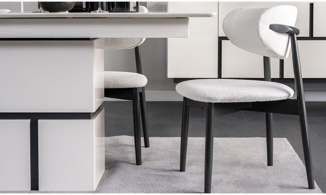 Dining room seating chairs white and black chair set designer armchairs