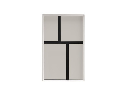 Designer wall cabinet living room furniture white color novelty modern furniture