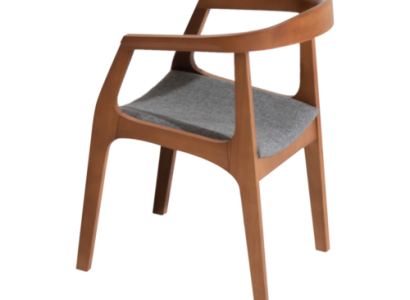 Suite Dining chairs Kitchen chairs Wooden chairs set 6-piece chairs brown