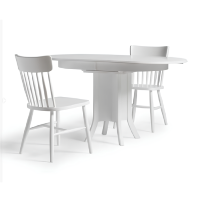 Dining room table Extendable Dining table Wood Wooden table Table White Dining area
