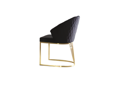 Dining chairs Upholstered chairs Kitchen chairs Wooden chairs set 4 pieces Black