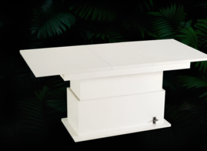 Extendable Dining table Coffee table Table Wood Coffee table Furniture White