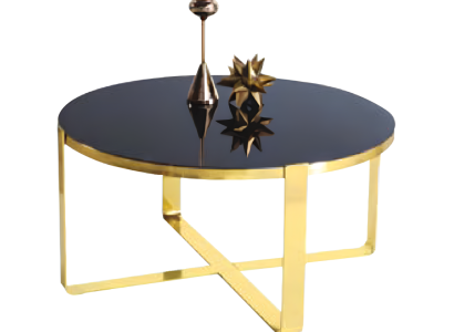 Coffee table Coffee table Modern sofa table Side table Glass Gold Table