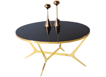 Table Living room Coffee table Sofa table Coffee table Side table Gold