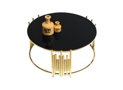 Living room Coffee table Table Coffee table Side table Gold sofa table