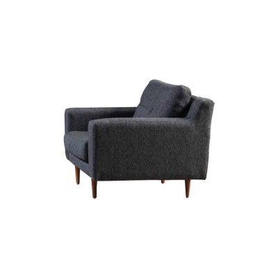 Living room Gray Sofa set Luxury Upholstery Seating Furniture Fabric Sofas Armchair