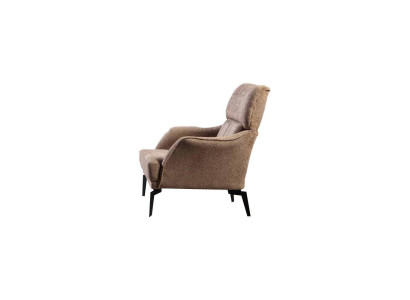 Modern Beige Armchair Living room 1-Seater Luxury Upholstery Seat Furniture new
