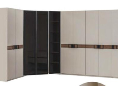 Modern White Corner Cabinet Designer Shelf Cabinet Wooden Cabinet Luxury Furniture