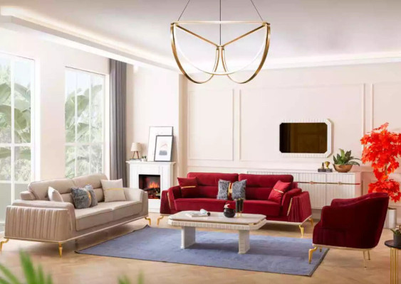 Sofa set 331 Set Living room furniture set Design Modern 3-piece new