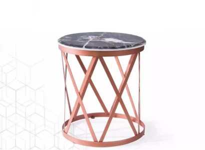 Living room side table luxury luxury furniture table brown design new