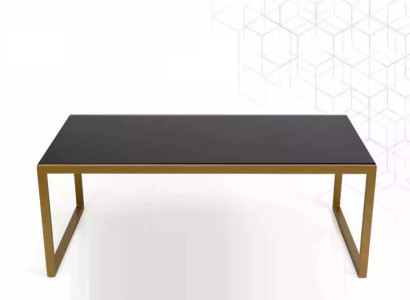 Coffee table Living room table Sofa table Design stainless steel Gold Modern