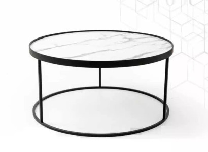 Coffee table Luxury Living room Furniture Table Black Side table Design