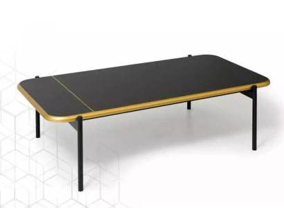 Furniture Table Luxury Modern Coffee table Wood Living room Design Black