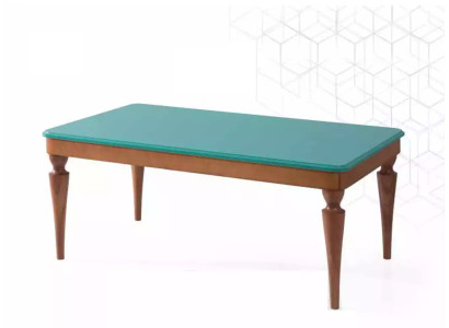 Coffee table wooden table luxury furniture design living room table modern brown