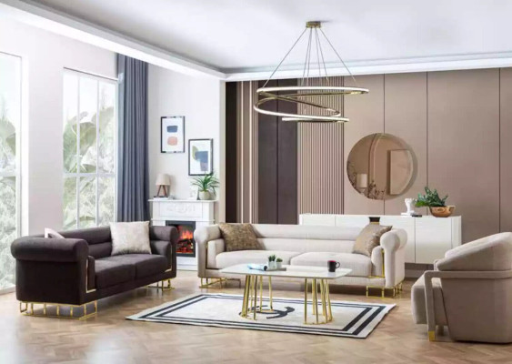 Armchair Furniture Single Seater Swivel Chair Sofa 1 Seater Living room Modern