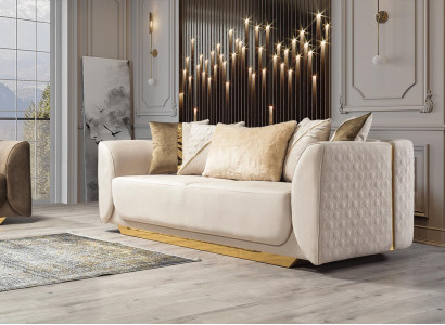 Design 3 Seater Relax Sofas Club Lounge Sofa Textile Upholstery Couch Fabric Couches
