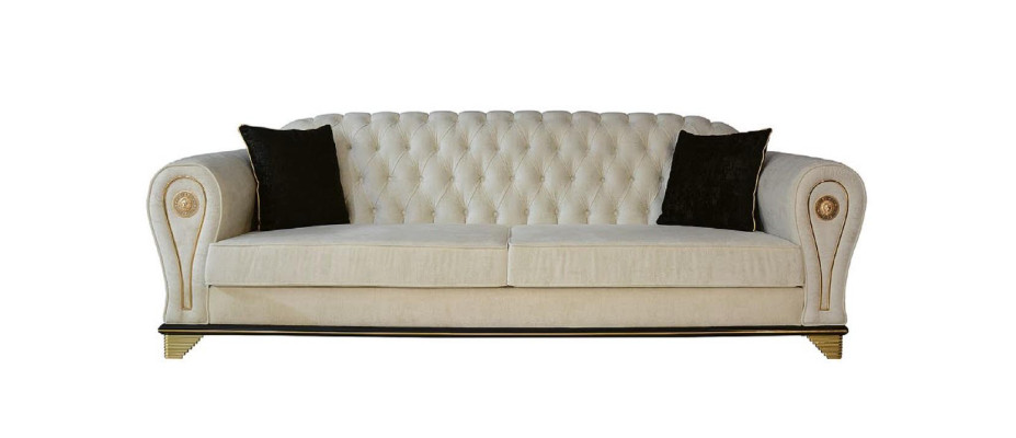 Luxury Chesterfield Sofa set 3+3+1 Couch Sofa Upholstery Furniture Sets
