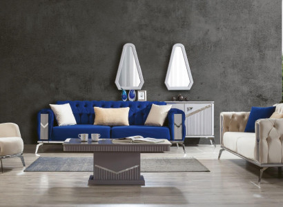 Sofa set Couch Set Upholstery Furniture 3+3+1 Coffee table 4pcs. sets