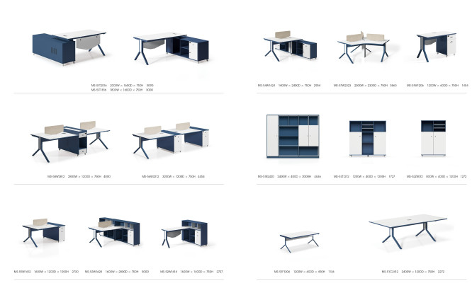 Table Office Furniture Furnishings Tables Call Center Wood 3 workstations