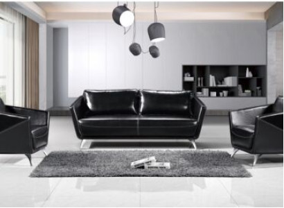 Sofa set 3+1+1 Seater Leather Sofa Couch Living landscape Suite Design Modern